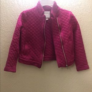Gymboree Girls Jacket 7-8 years Magenta
